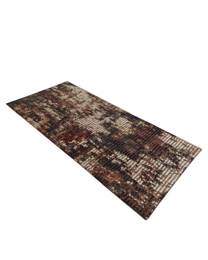 ⁦Luxurious Handmade Multi Color Jute & Pet Yarn Braided Printed Rug - BR 025 (80x200cm)⁩ - الصورة ⁦3⁩