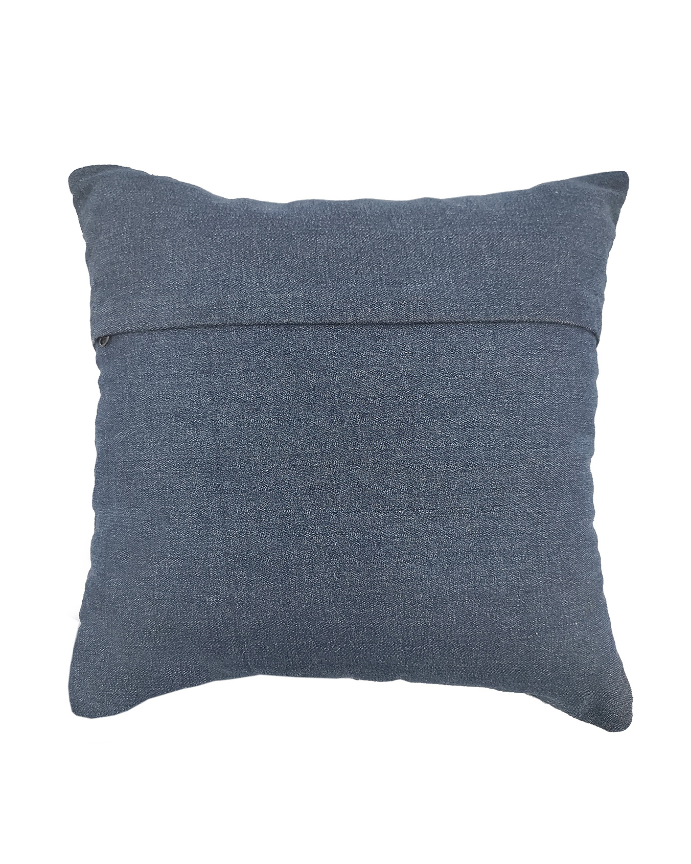 IMG_20220813_165232 Denim Cotton Cushion with Filler for Living Room, Playroom - CS 188 (45x45cm) - الصورة 3