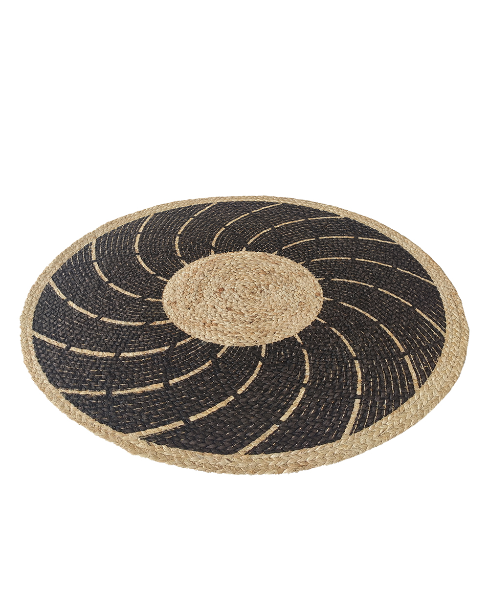 IMG_20221014_110910-1.jpg Luxurious Handmade Multi Color Braided Jute Floor Round Rug - BR 041 (90cm) - Image 3