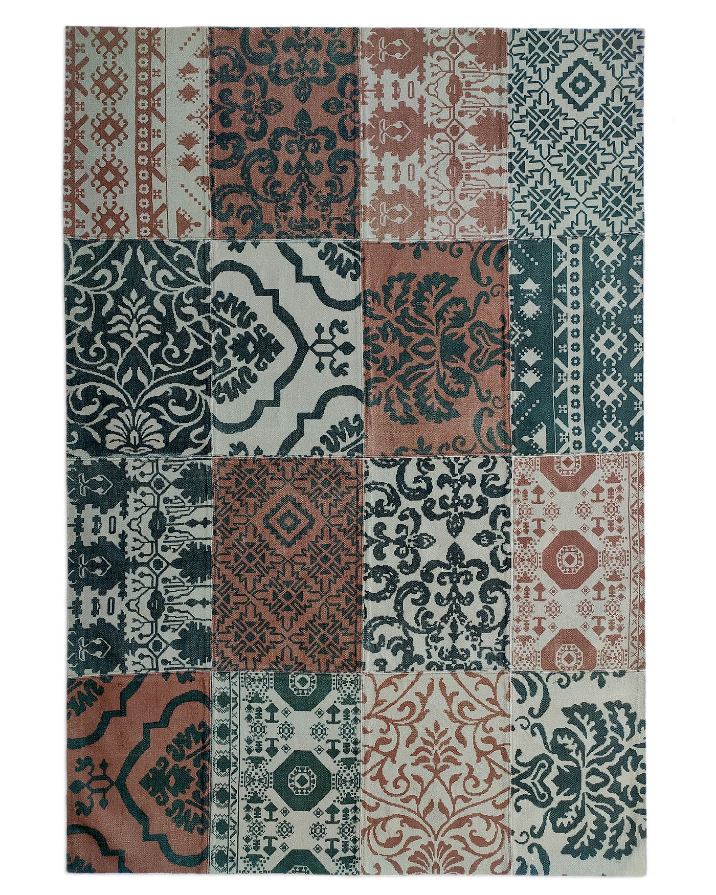 Stylish Home Decor Digital Printed Rug DD 023 (190x280cm) with Contemporary Motif by Ramsha Home Stylish 190x280cm digital printed rug, DD 023, with a contemporary motif perfect for modern home decor by Ramsha Home.
