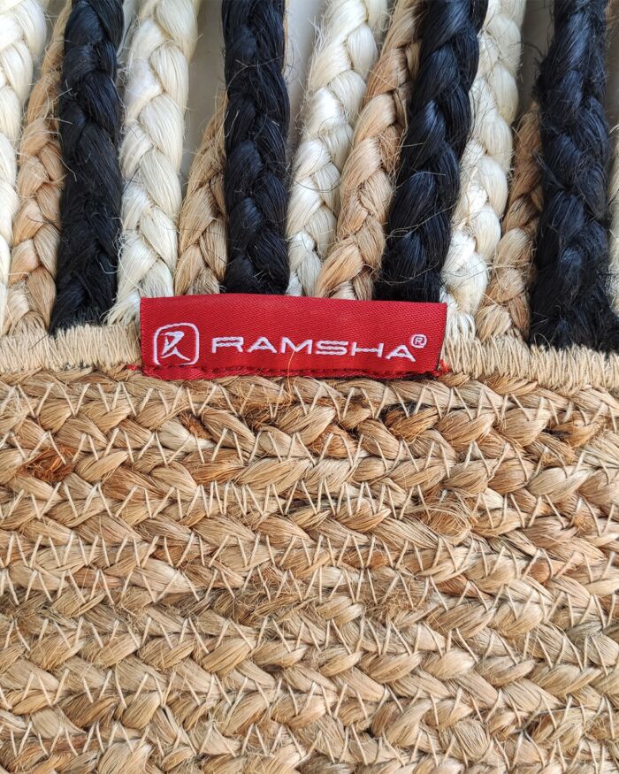 Amazing Handmade Braided Round Jute Rug - BR 001 - Image 3