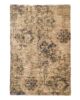 Stylish 145x210cm digital printed rug, DD 025, with a contemporary motif perfect for modern bedroom interiors by Ramsha Home.