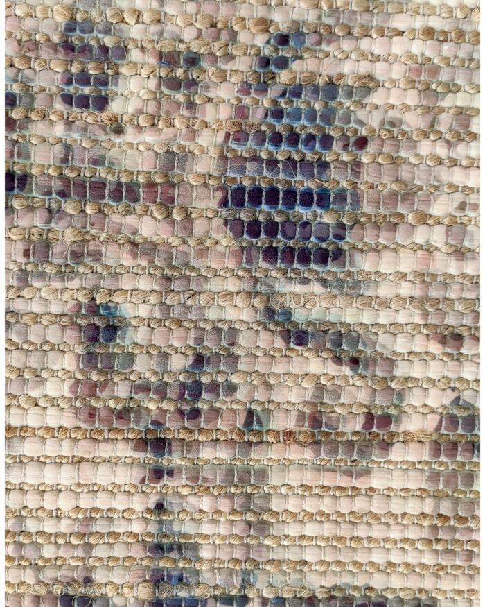Chic 145x210cm digital printed rug, DD 025, with a contemporary design perfect for modern bedroom decor by Ramsha Home.