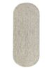 Stunning Handmade Black & White Color Braided Rug - BR 047 (100x300cm)