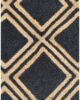 Luxurious Handmade Black & Bleach Color Jute Floor Braided Rug for Dining Room Decor - BR 038 (120x200cm) - الصورة 3
