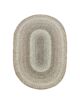 Luxurious Handmade Multi Color Wool Floor Braided Rug - BR 044 (60x90cm)