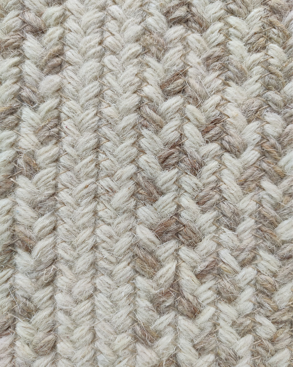IMG_20221109_111804.jpg Luxurious Handmade Multi Color Wool Floor Braided Rug - BR 044 (60x90cm) - Image 2