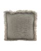 Handmade cotton pouf for hallway PF-085 grey color By Ramsha Home