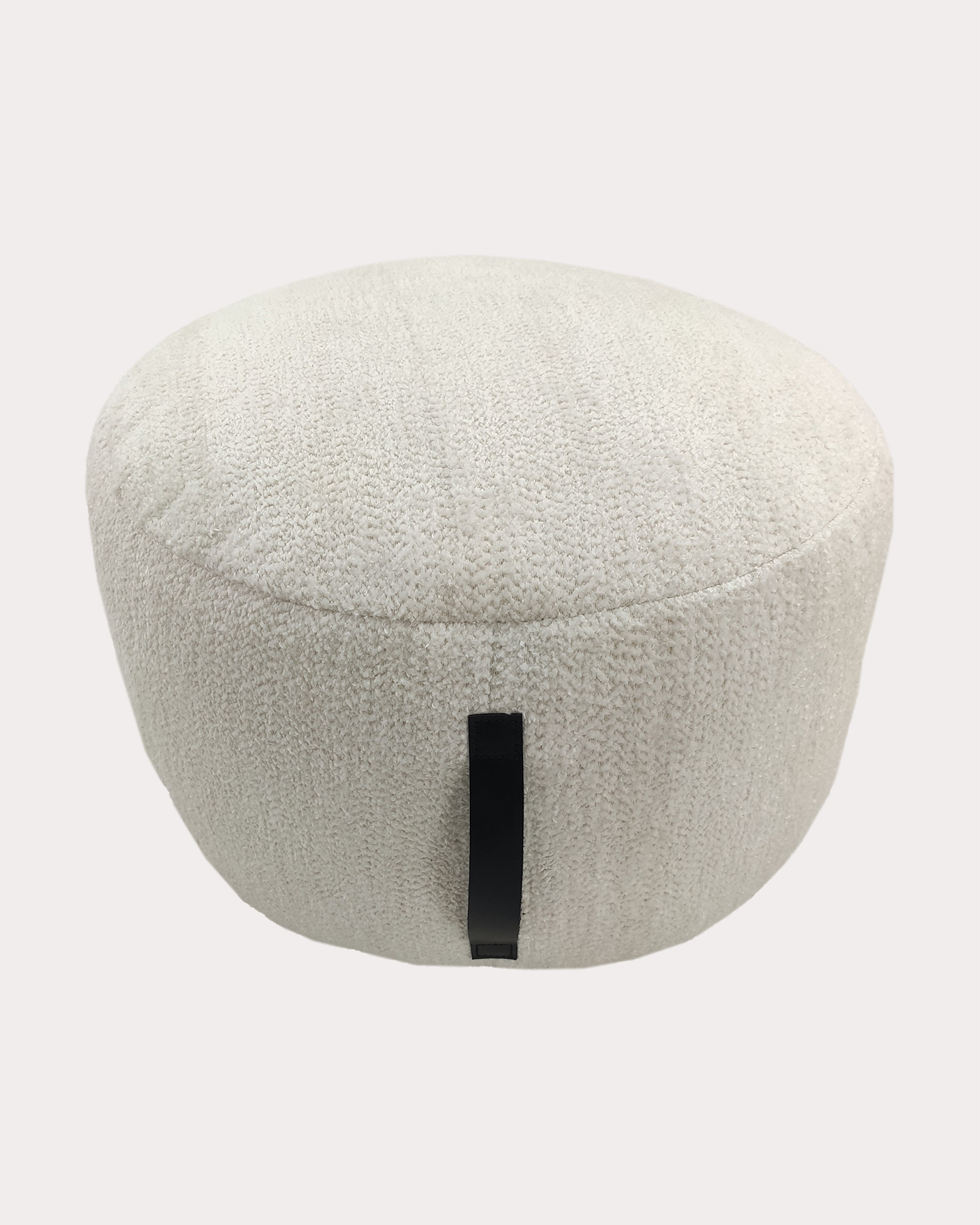 Home Decor Pouf - PF-095 White Comfort (50x50x30cm) Home decor comfort pouf PF-095 in white, 50x50x30cm.