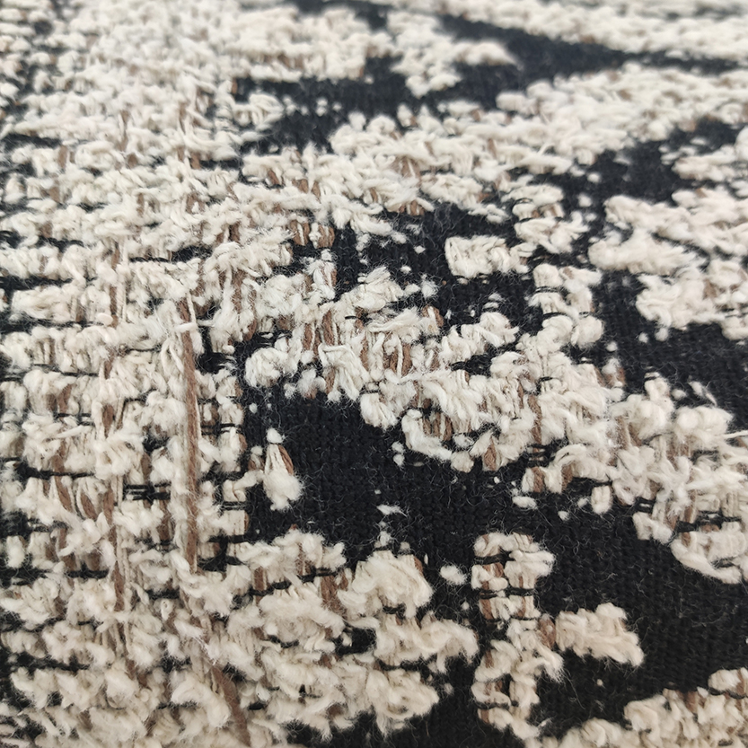 IMG_20221207_161744 Natural and Black Color Cotton Cushion with Filler for Indoor and Outdoor - CS 204 (60x60cm) - Image 3