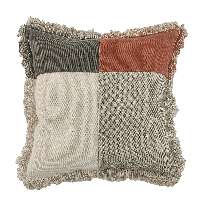 IMG_20221228_mvdprfgjjpg Multi Color Cotton Cushion with Filler for Living Room, Floor - CS 228 (45x45cm) - Image 4