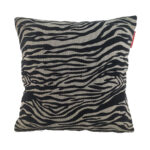 Black & White Color Cotton Cushion with Filler for Bench, Sofa - CS 229 (45x45cm)