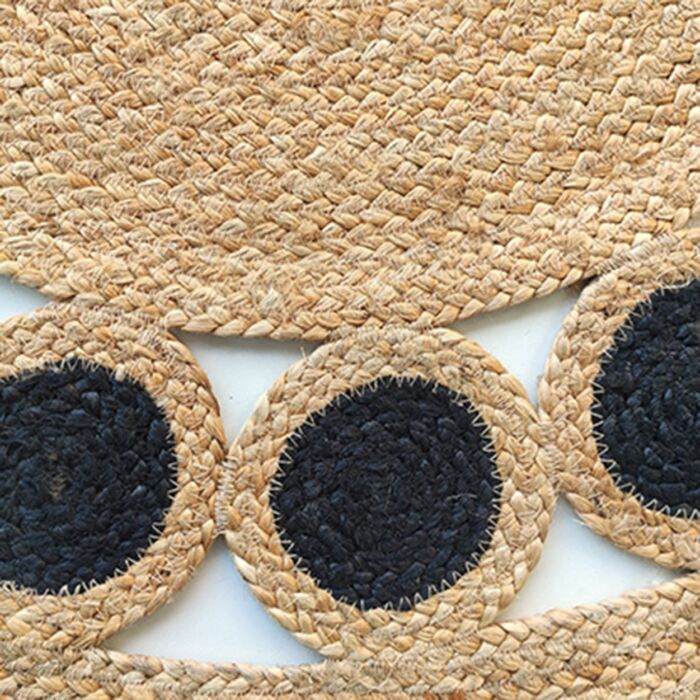 Amazing Handmade Entryway Braided Jute Floor Round Rug - BR 050 - Image 4