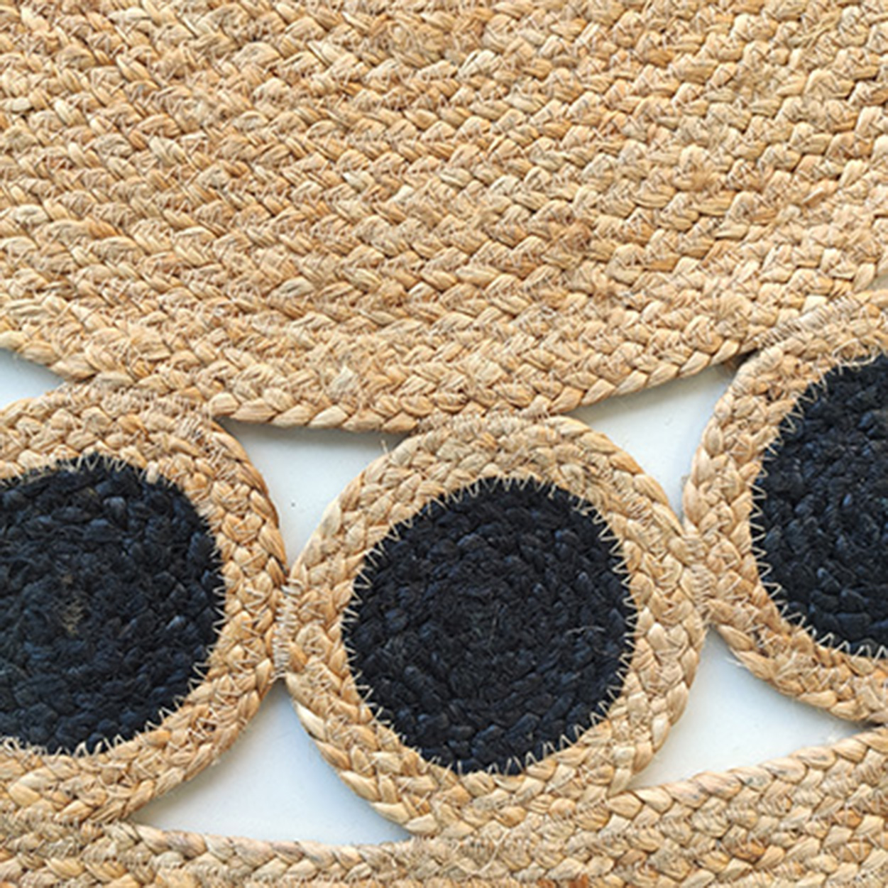IMG_20230207_115135.jpg Amazing Handmade Entryway Braided Jute Floor Round Rug - BR 050 - Image 4