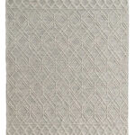 Natural White Color Woven Rug - SRN 019 (250X350cm)