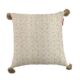 White & Gold Color Polyester Cushion with Filler for Living Room, Couch - CS 231 (45x45cm) - Image 3