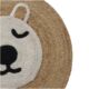 Beautiful Jute Round Kids Room Rug - BR 048 (90cm) - Image 2
