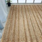 Natural Color Jute & Cotton Woven Rug - SR 043 (300x400cm)