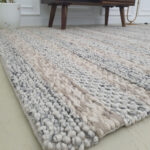 Natural Color Wool & Cotton Woven Rug - SR 050 (170x240cm)