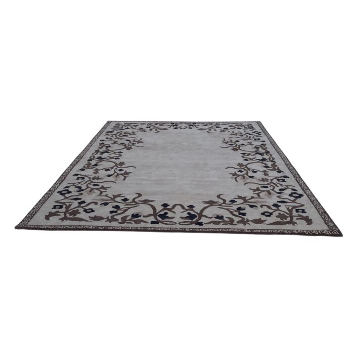 Handmade multi-color living room decor rug HTW 34, 250x350cm, luxurious and durable by Ramsha Home.