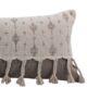 White & Beige Color Cotton Cushion with Filler for Living Room, Bed, Couch - CS 175 (30x90cm) - Image 2