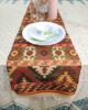 Handmade Polyester Table Runner TR-012 Digital Printed Table Runner Multi Color 40X220cm By Ramsha Home