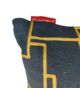 Black and Gold Cotton Cushion with Filler - CS 261 (45x45cm) - Image 3