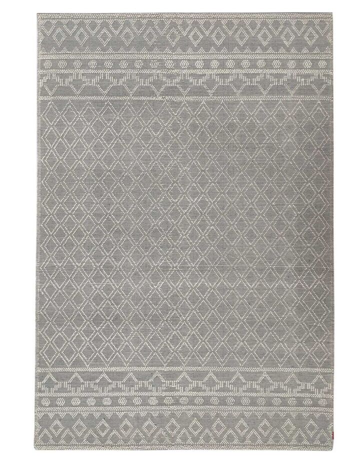 Natural White Color Indoor Decor Woven Rug - SRN 004 (250x350cm)