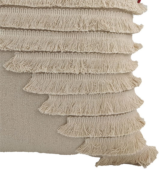 W2Q3 Natural Color Cotton Cushion with Filler for Hallway, Event, Chair - CS 201 (45x45cm) - Image 2