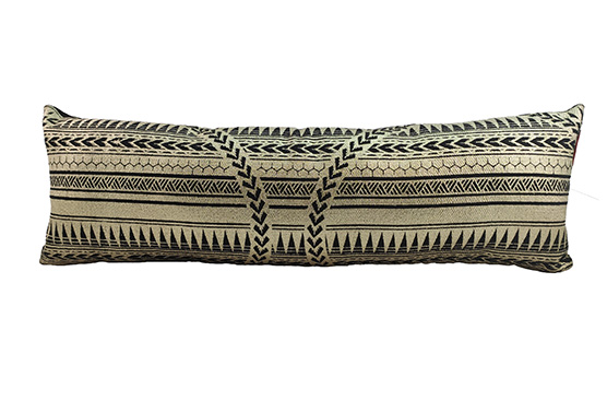 Decorative Black & Gold Printed Cushion - CS-211 (30X90 cm) Decorative black & gold printed cushion CS-211 30X90 cm