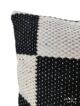 Black & White Polyester Cushion with Filler for Balcony, Couch, Floor - CS 255 (60x60cm) - Image 4