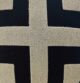 Black & Off White Color Cotton Cushion with Filler for Sofa, Floor, and Bedroom - CS 260 (45x45cm) - Image 4