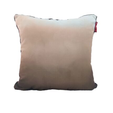 Decorative rainbow brown polyester cushion CS-272 with filler 45X45cm