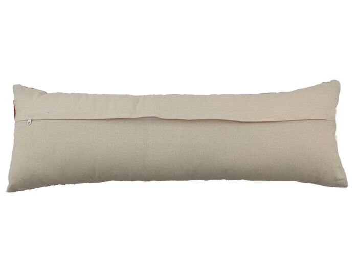 ⁦Natural & Black Color Cotton Cushion with Filler for Indoor and Outdoor - CS 204 (30x90cm)⁩ - الصورة ⁦4⁩
