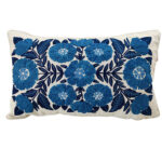 CS-267 embroidery cotton cushion multi color 45X45cm