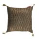 Black and Gold Color Polyester Cushion with Filler for Window Seat, Bed, Floor - CS 230 (45x45cm) - Image 4