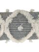 Natural Color Wool & Cotton Cushion with Filler for Bed, Couch - CS 217 (30x90cm) - Image 2