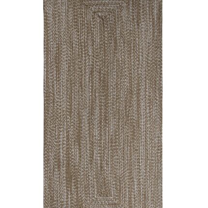 Handmade Natural Color Wool Floor Braided Rug - BR 052 (80x200cm)