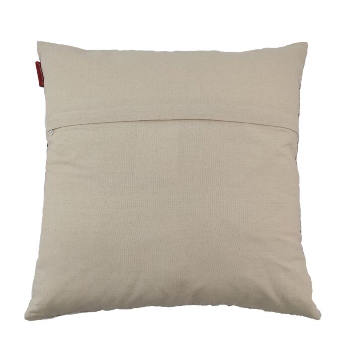 Natural and Black Color Cotton Cushion with Filler for Indoor and Outdoor - CS 204 (60x60cm) - Image 4