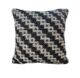 Black & White Color Polyester Cushion with Filler for Living Room, Bed, Playroom - CS 257 (45x45cm)