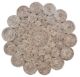 Handmade bedroom & drawing room crochet round rug, CR 006, 200cm