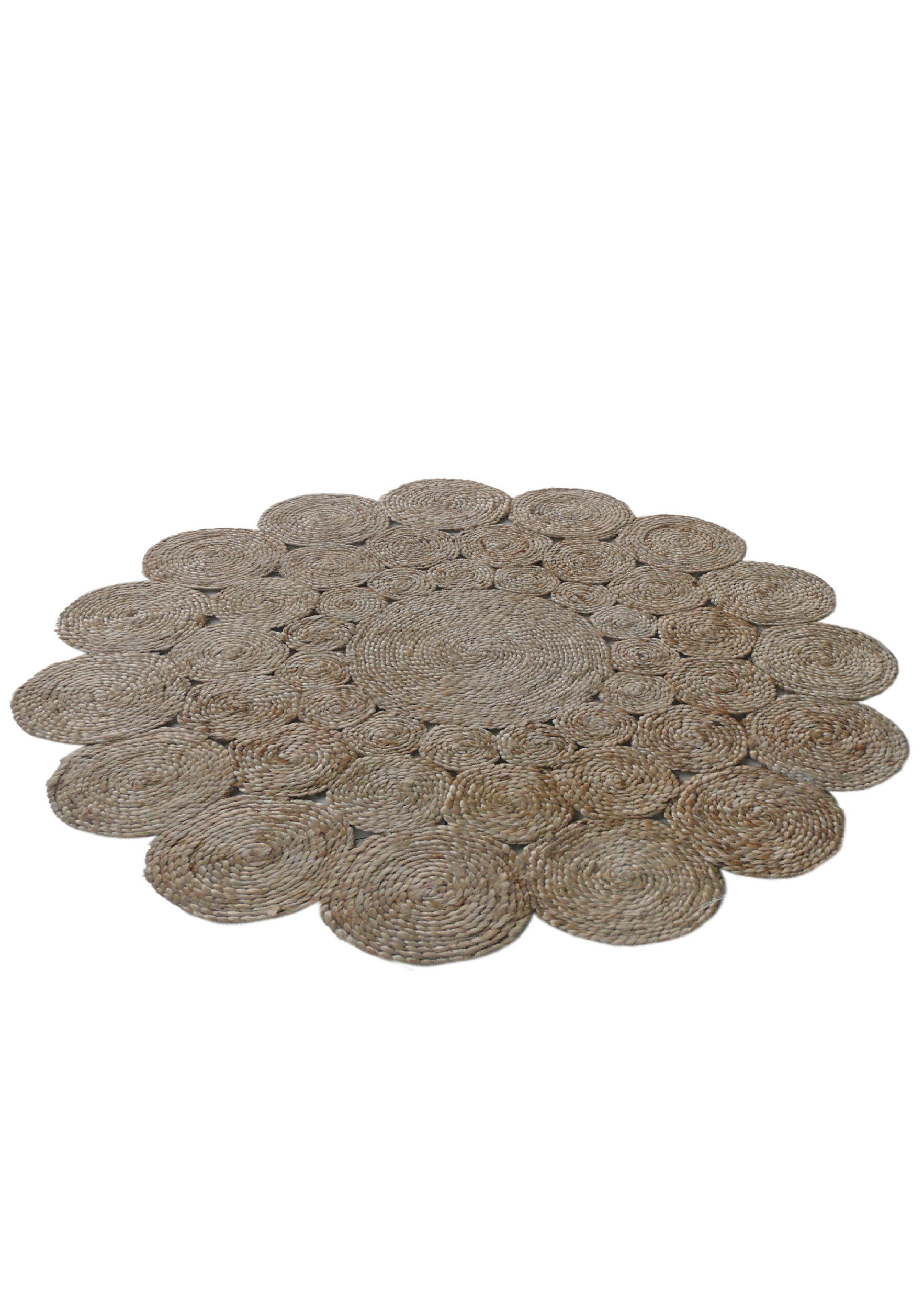 Handmade Kitchen & Hallway Crochet Round Rug - CR 006 (160cm) Handmade kitchen & hallway crochet round rug, CR 006, 160cm