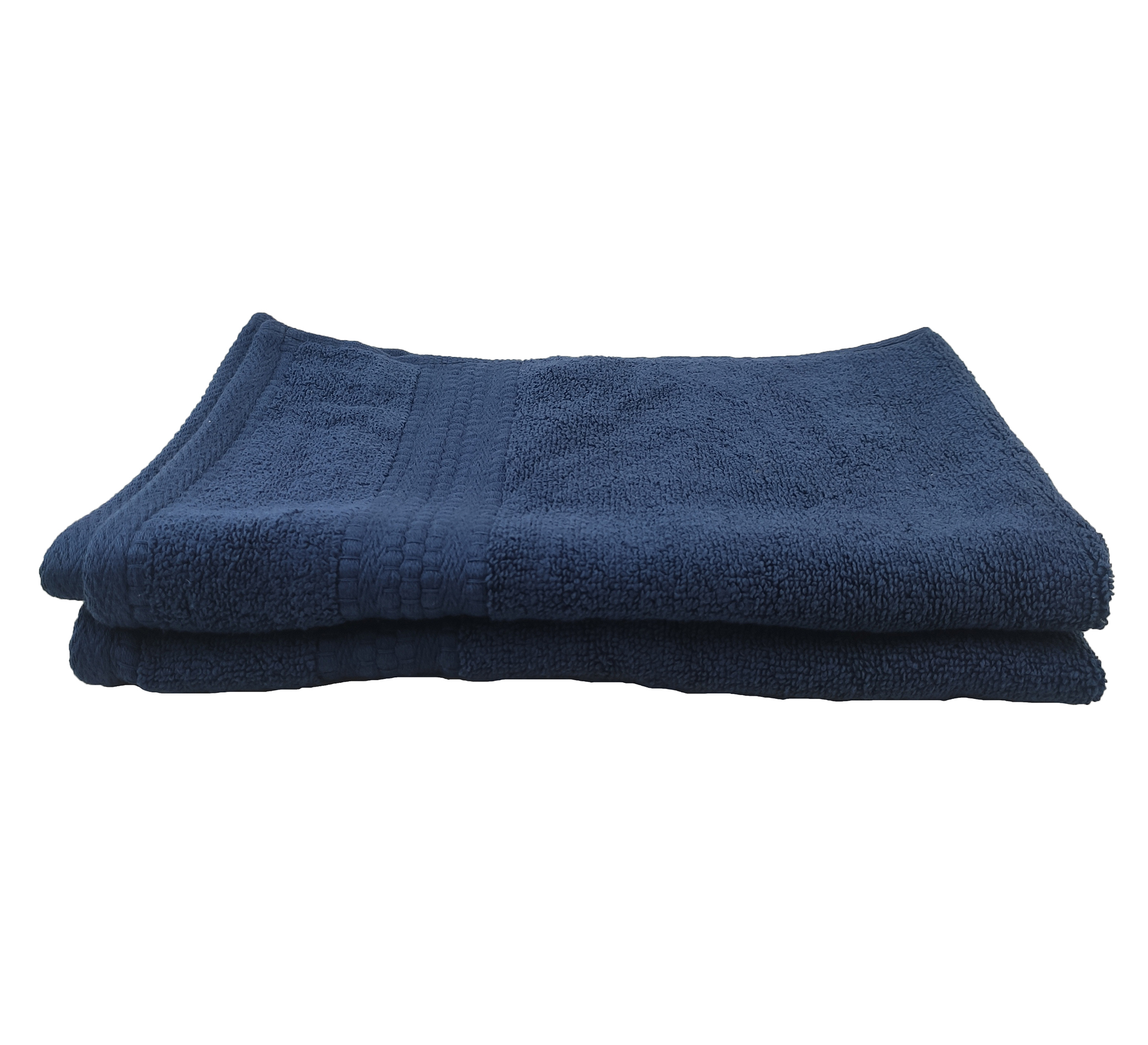 Compact Navy Blue Towel TW 011, Soft Cotton 40x60cm for Bathroom Essentials by Ramsha Home Compact navy blue towel TW 011, 40x60cm, made of soft cotton, perfect for daily bathroom routines by Ramsha Home.