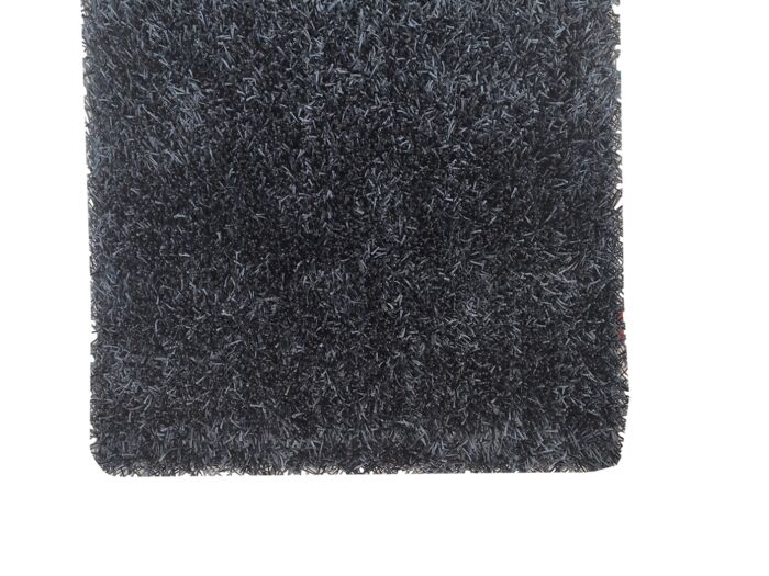 Plush polyester and cotton shaggy rug MD 15, soft texture, 80x200cm