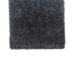 Plush polyester and cotton shaggy rug MD 15, soft texture, 80x200cm
