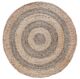Handmade Natural Color Round Crochet Rug - CR 010 (200cm)