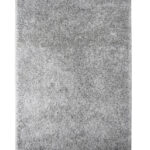 Stylish White & Black Soft Shaggy Rug DPB 01, 200x300cm