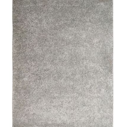 Modern White & Black Shaggy Rug DPB 01, 250x350cm