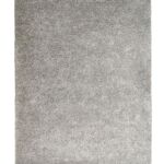 White & Black Color Soft Shaggy Rug DPB 01 for Bedroom, 300x400cm