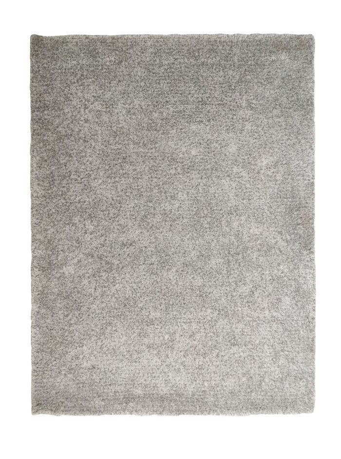 White & Black Color Soft Shaggy Rug DPB 01 for Bedroom, 300x400cm
